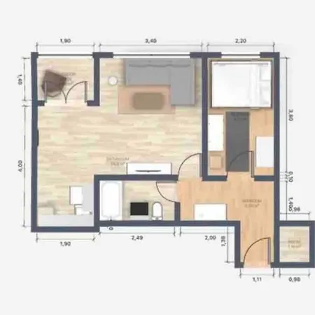 Apartment Atraktivan Stan U Blizini Centra